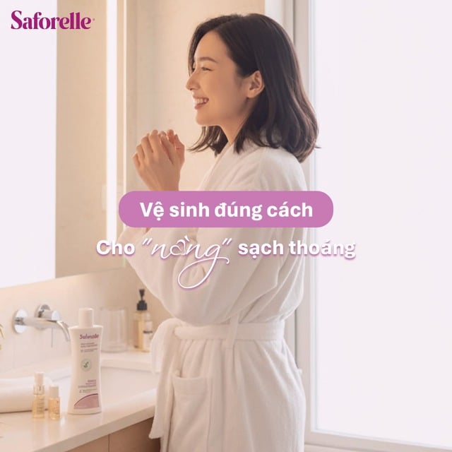 Vệ sinh đúng cách cho nàng sạch thoáng