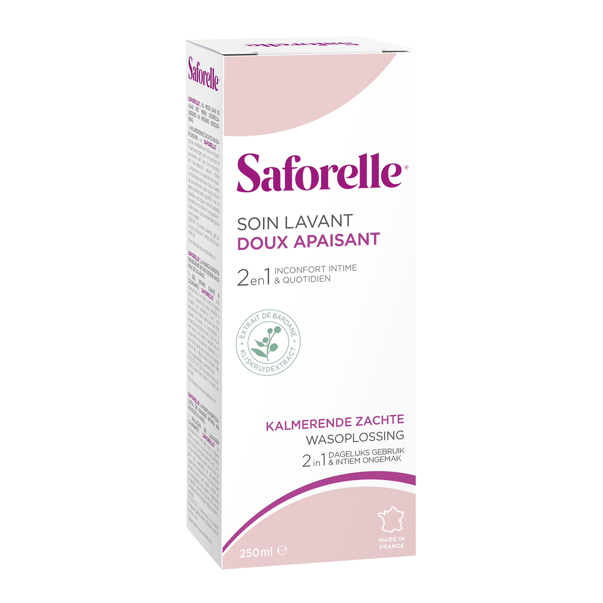SAFORELLE Soin Lavant Doux Apaisant